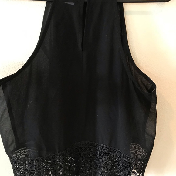 Sexy embroidered black blouse - Picture 5 of 5